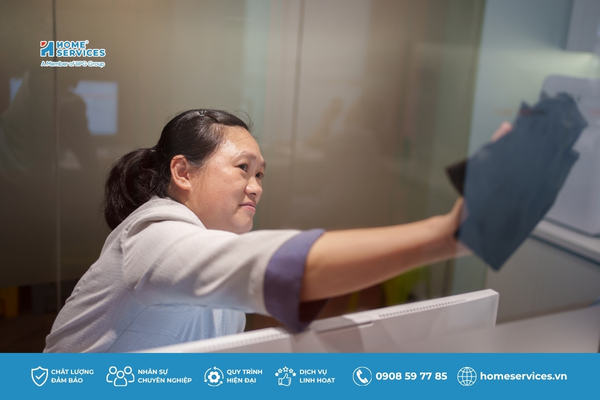 Cho thuê tạp vụ vệ sinh văn phòng uy tín