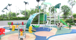 Dự án vệ sinh trường mầm non ở chung cư Eco Green
