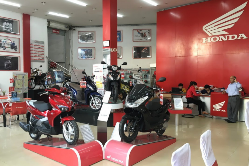 Dịch vụ vệ sinh chuyên nghiệp cho hệ thống showroom Honda