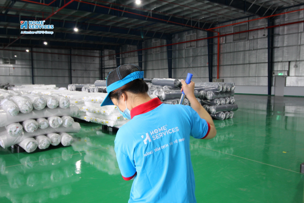 Dự án vệ sinh nhà máy điện tử TCL uy tín, chuyên nghiệp