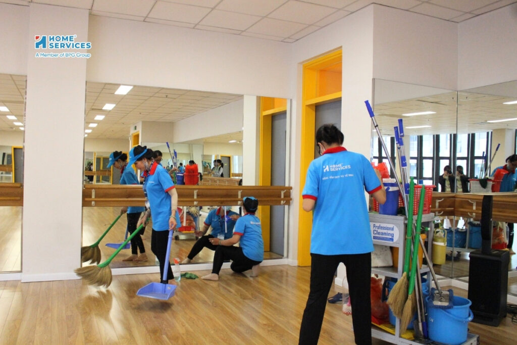 Công việc của tạp vụ trường học