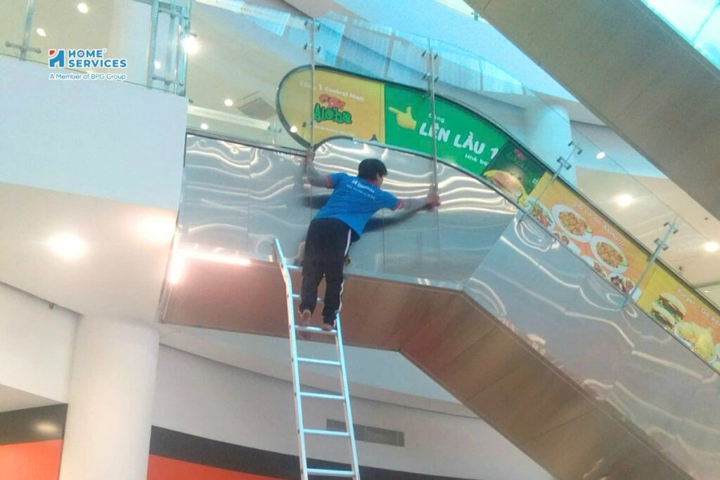 Dịch vụ vệ sinh siêu thị chuyên nghiệp