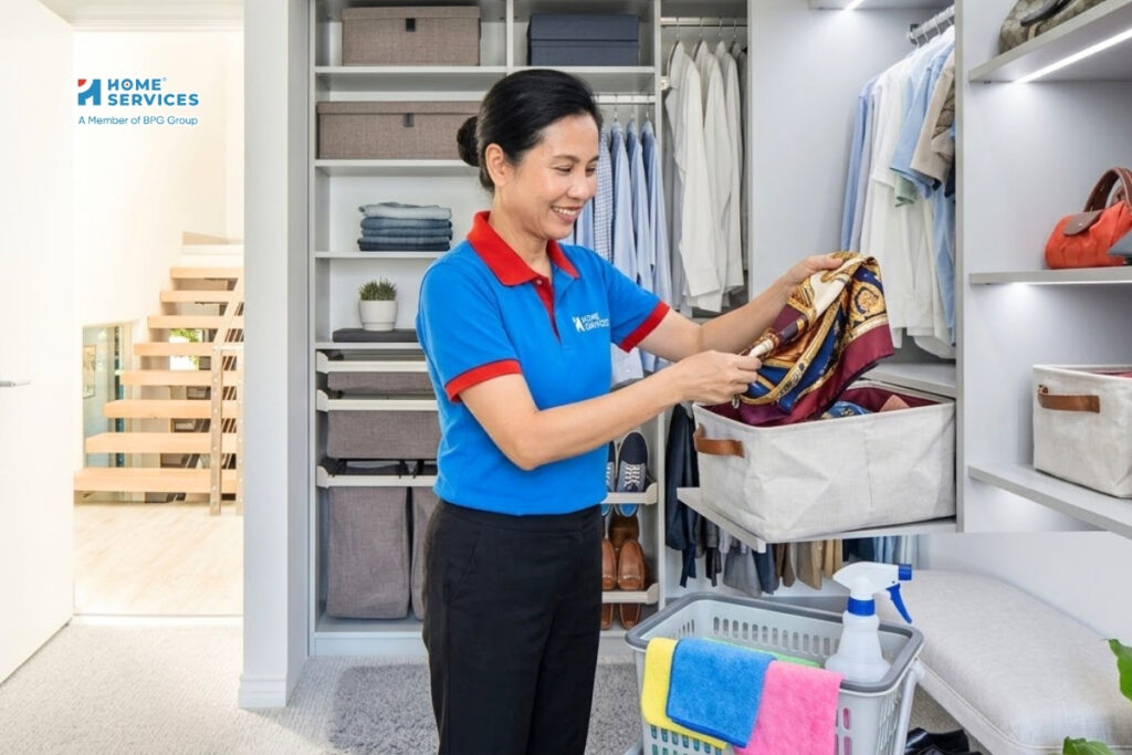 Dịch vụ sắp xếp quần áo chuyên nghiệp