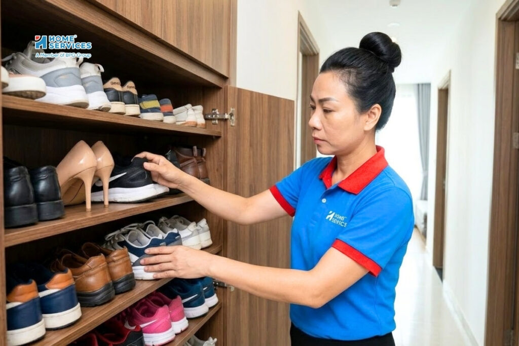 Dịch vụ sắp xếp tủ đồ uy tín