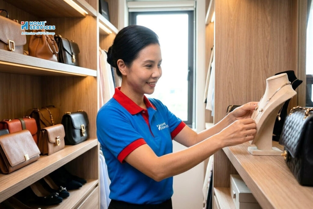 Dịch vụ sắp xếp tủ đồ chuyên nghiệp