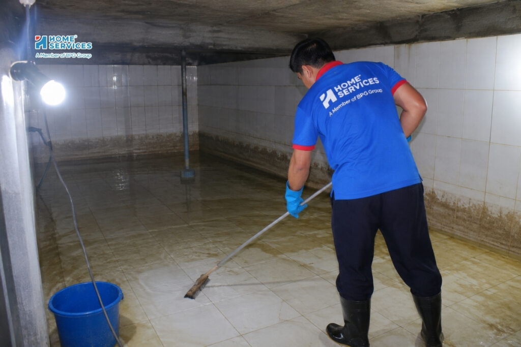Dịch vụ thau rửa bể nước ngầm chuyên nghiệp